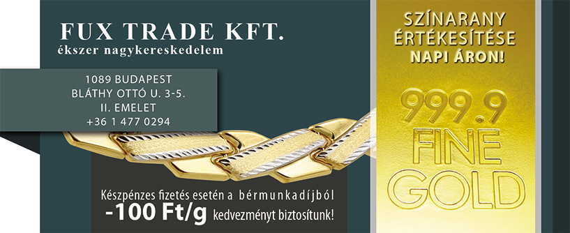 Fux Trade Ékszer és befektetési arany