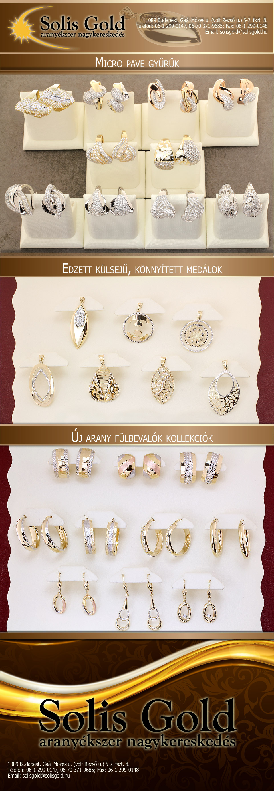 Solis Gold ékszerek